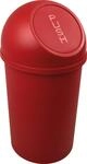 helit H2401125 - Push-Abfallbeh&auml;lter &bdquo;the flip 13 L, rot