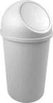 helit H2401282 - Push-Abfallbeh&auml;lter &bdquo;the flip 25L, lichtgrau