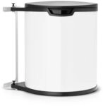Brabantia 428081 Einbaueimer Built in bin 15 L white