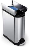 simplehuman CW2017 40 Liter, schmetterling Recycler, M&uuml;lltrennsystem 2 Fach,
