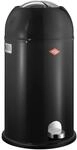 Wesco 184 631 Kickmaster Abfallsammler 33 Liter schwarz, 37.5 x 37.5 x 69cm