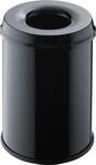 helit H2515495 - Sicherheitspapierkorb mit L&ouml;schkopf &bdquo;the guardian 15 Liter,