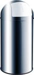 helit H2401400 - Push-Abfallbeh&auml;lter &bdquo;the dome 50L, Edelstahl