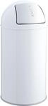 helit H2401705 - Push-Abfallbeh&auml;lter &bdquo;the dome 30 L, wei&szlig;