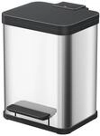 Hailo &Ouml;ko duo Plus M Tret-M&uuml;lltrenner - freistehender 2 x 9 Liter Doppelm&uuml;lleimer