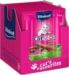 Vitakraft Cat Stick Healthy, Katzensnack, fleischige Mini-Sticks, mit Huhn und