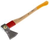 OCHSENKOPF Universal Gold-Forstaxt ROTBAND-PLUS, Hickory-Holzgriff, polierte