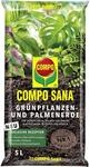 COMPO SANA Gr&uuml;npflanzenerde und Palmenerde mit 12 Wochen D&uuml;nger f&uuml;r alle