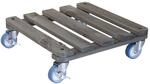 WAGNER Pflanzenroller Vintage 40 x 40 x 12 cm I Blumenroller f&uuml;r Au&szlig;enbereich +