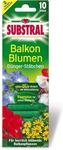 ubstral D&uuml;nger-St&auml;bchen f&uuml;r Balkonpflanzen, 10 St&uuml;ck - mit Eisen-Plus und 2