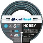 CELLFAST Gartenschlauch 6 Lagiger Wasserschlauch Doppelgeflecht Kreuz Trikotgewebe
