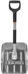 Fiskars Auto-Schneeschaufel, L&auml;nge: 71 cm, Aluminium, Schwarz/Silber, 1000740