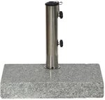 SIENAGARD 213345 Granitschirmst&auml;nder, 25 kg, 45 x 28 cm f&uuml;r Schirmst&ouml;cke