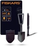 Fiskars Klappspaten f&uuml;r Camper und Bergsteiger, Auch als Schaufel und Hacke