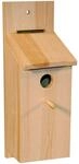 Kerbl Pet Nistkasten Selbstbauset, Vogelhaus, 36x12x14cm, Holz Natur, Meisen,