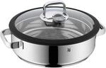 WMF Vitalis Aroma Dampfgarer 28 cm, Dampfgarer Topf, Br&auml;ter rund 5,0l, Dampfgartopf,
