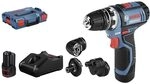 Bosch Professional 12V System Akku Bohrschrauber GSR 12V-15 FC - FlexiClick...