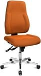 Topstar P91 B&uuml;rodrehstuhl, Stoff, Orange, 68 x 48 x 111 cm