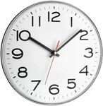 TFA Dostmann Analoge Wanduhr, 60.3017, Quarzuhr mit gro&szlig;en Ziffern, K&uuml;chenuhr,