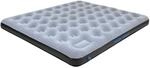 High Peak Unisex King Comfort Plus Luftbett, mit integrierte Fu&szlig;pumpe und