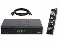 SET-ONE EasyOne 740 HD DVB-T2 Receiver, Freenet TV (Private Sender in HD), PVR...