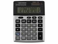 Esperanza NEWTON Taschenrechner, Dual-Power Pocket Calculator Solar und...