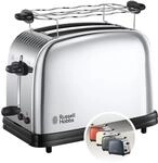 Russell Hobbs Toaster [f&uuml;r 2 Scheiben] Victory Edelstahl (extra breite