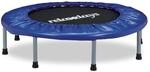 Relaxdays Trampolin faltbar, Indoor, Fitness H x B x T: 22 x 95 x 95 cm,