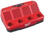 Sistema M12 - Carga en 30/60 min. - Li-Ion y RED Lithium-Ion 4 Puertos secuenciales