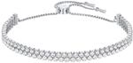 Swarovski Subtle Armband, Rhodiniertes Damenarmband mit Funkelnden Swarovski