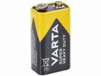 VARTA 10500122 - Superlife Batterie 9 Volt Block 6F22, Kapazität 350 mAh
