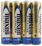 Maxell 790233.04.CN Alkaline Batterie, Micro AAA, 4 Pack Shrink Alkaline Ace