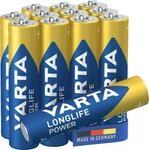 VARTA Batterien AAA, 12 St&uuml;ck, Longlife Power, Alkaline, 1,5V, ideal f&uuml;r Spielzeug,
