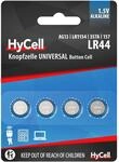 HYCELL 1516-0024 Alkaline Knopfzelle, 4x LR44 1,5V