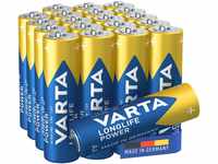 VARTA Batterien AA, Longlife Power, Alkaline, 1,5V, ideal für Spielzeug,...