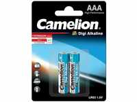 Camelion 11210203 Digi Alkaline Batterien LR03/ Micro/ 2er Pack