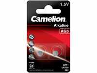 Camelion 12050203 - Alkaline Knopfzellen-Batterie ohne Quecksilber AG3/LR41/LR736/392