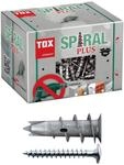 TOX Gipskartond&uuml;bel Spiral Plus 37-2 + Schraube mit PH2-Antrieb, 35 mm, f&uuml;r...