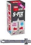 TOX Bolzenanker S-Fix Pro 1 Edelstahl A4 M12 x 110/10 mm, 25 St&uuml;ck, 040171141