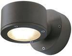 SLV SITRA WALL Wandleuchte, anthrazit, GX53 ESL, max. 9W, IP44