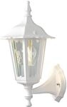 Konstsmide Firenze 7232 Wandleuchte (B: 19cm T: 22cm H: 36cm, 1x60W, IP43) matt-wei&szlig;