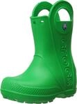 Crocs Unisex Kinder Handle It Rain Boot Kids Stiefel, Grass Green, 22/23 EU