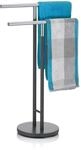 kela Handtuchhalter stehend 92,5cm, Handtuchst&auml;nder mit 4 Handtuchstangen, SINERIO,