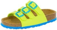 Lico Jungen BIOLINE KIDS Pantoletten, Lemon/ Blau, 31 EU
