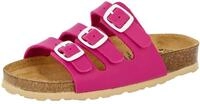 Lico M&auml;dchen Bioline Kids 3-schnaller Pantoletten, Pink, 29 EU