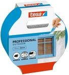 tesa Malerband AUSSEN &ndash; D&uuml;nnes Abdeckband f&uuml;r extrem pr&auml;zises Abkleben bei