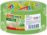 tesapack Eco & Strong - Umweltschonendes Paketband aus 100% recyceltem...