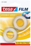 tesafilm doppelseitig im 2er Pack - Doppelseitiger Klebefilm f&uuml;r Fotos, Papier und