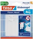 tesa Klebenagel f&uuml;r Fliesen und Metall - Selbstklebender Wandnagel f&uuml;r feste,