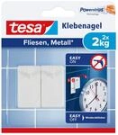 tesa Klebenagel Fliesen&Metall, 2er Set - Klebenagel f&uuml;r glatte und feste